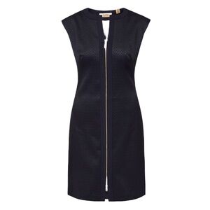 Ted Baker Textured Navy Blue Dress Size 4